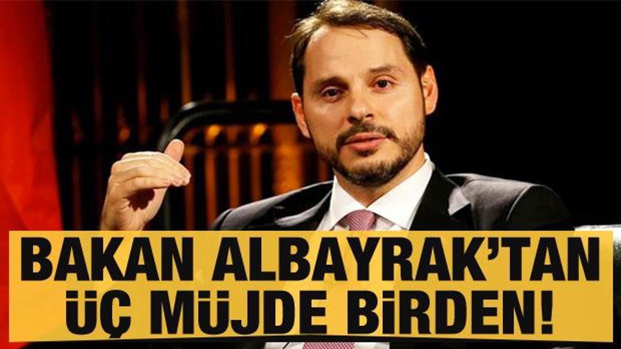 Bakan Albayrak'tan gen&ccedil;lere &uuml;&ccedil; m&uuml;jde!