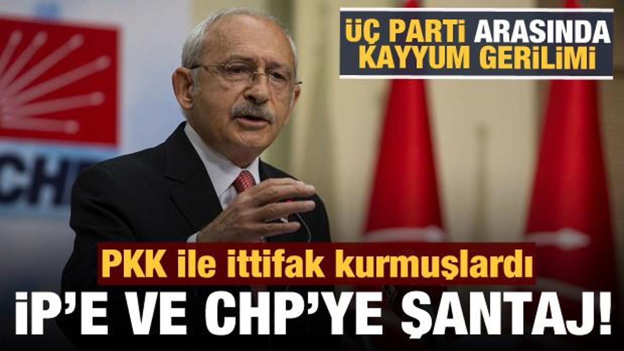 PKK ile işbirliği yapmışlardı: HDP'den CHP ve İYİ Parti'ye şantaj