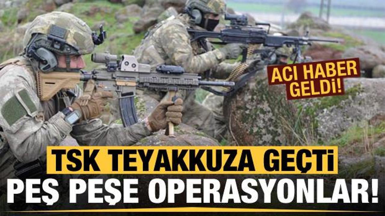 PKK'ya peş peşe operasyonlar! Acı haber geldi...
