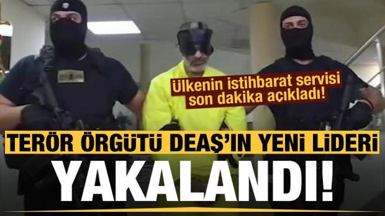 Terör örgütü DEAŞ'ın yeni lideri Abdülnasır Kardaş yakalandı!