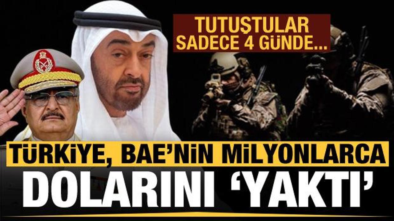 T&uuml;rkiye, tam 4 g&uuml;nde BAE'nin milyonlarca dolarını 'yaktı'! Tutuştular...