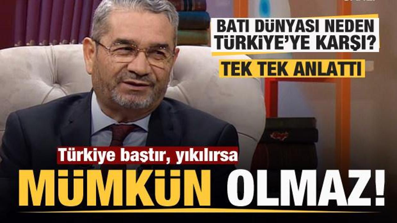 Ali Rıza Temel: Türkiye baştır, yıkılırsa mümkün olmaz!