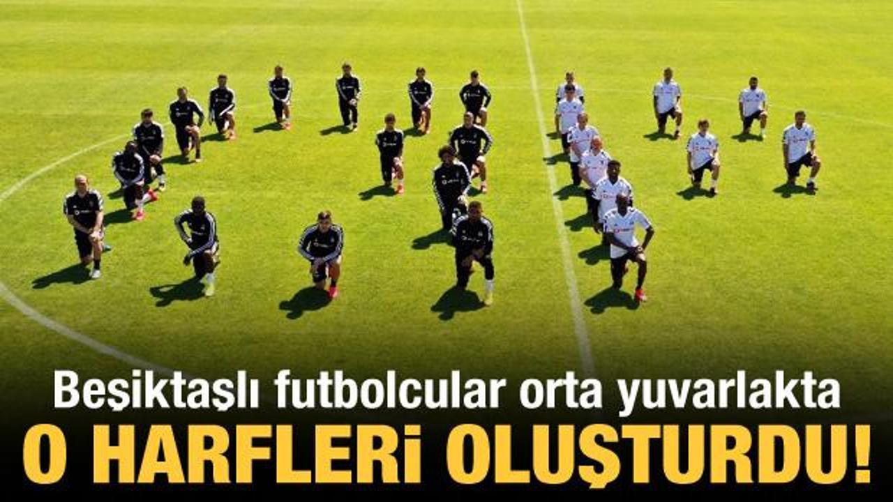 Beşiktaşlı futbolcular George Floyd'u andı