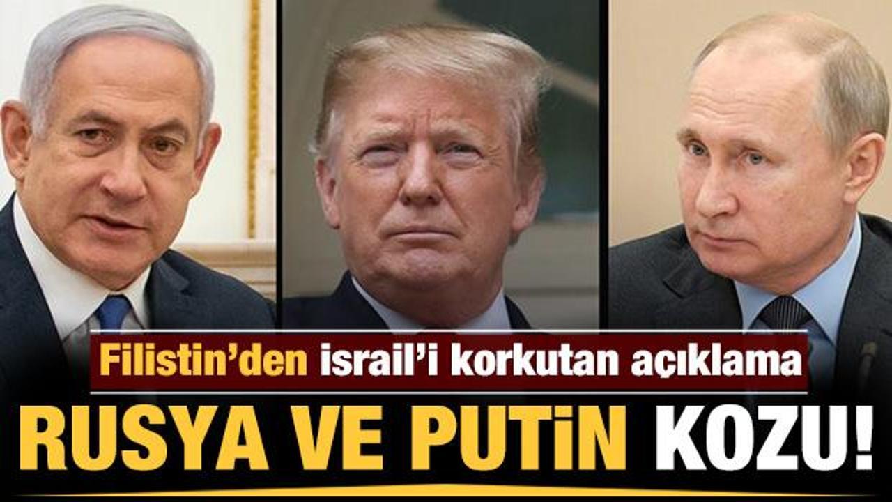 Filistin'den İsrail ve ABD'ye Putin kozu