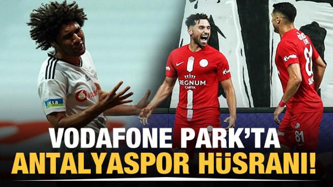Vodafone Park'ta Antalyaspor hüsranı!