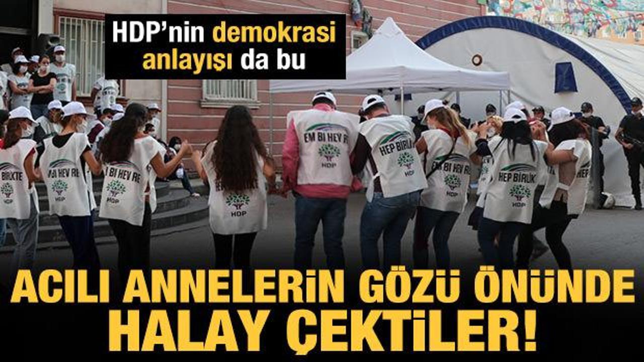 HDP'lilerden Diyarbakır annelerine hakaret gibi etkinlik!