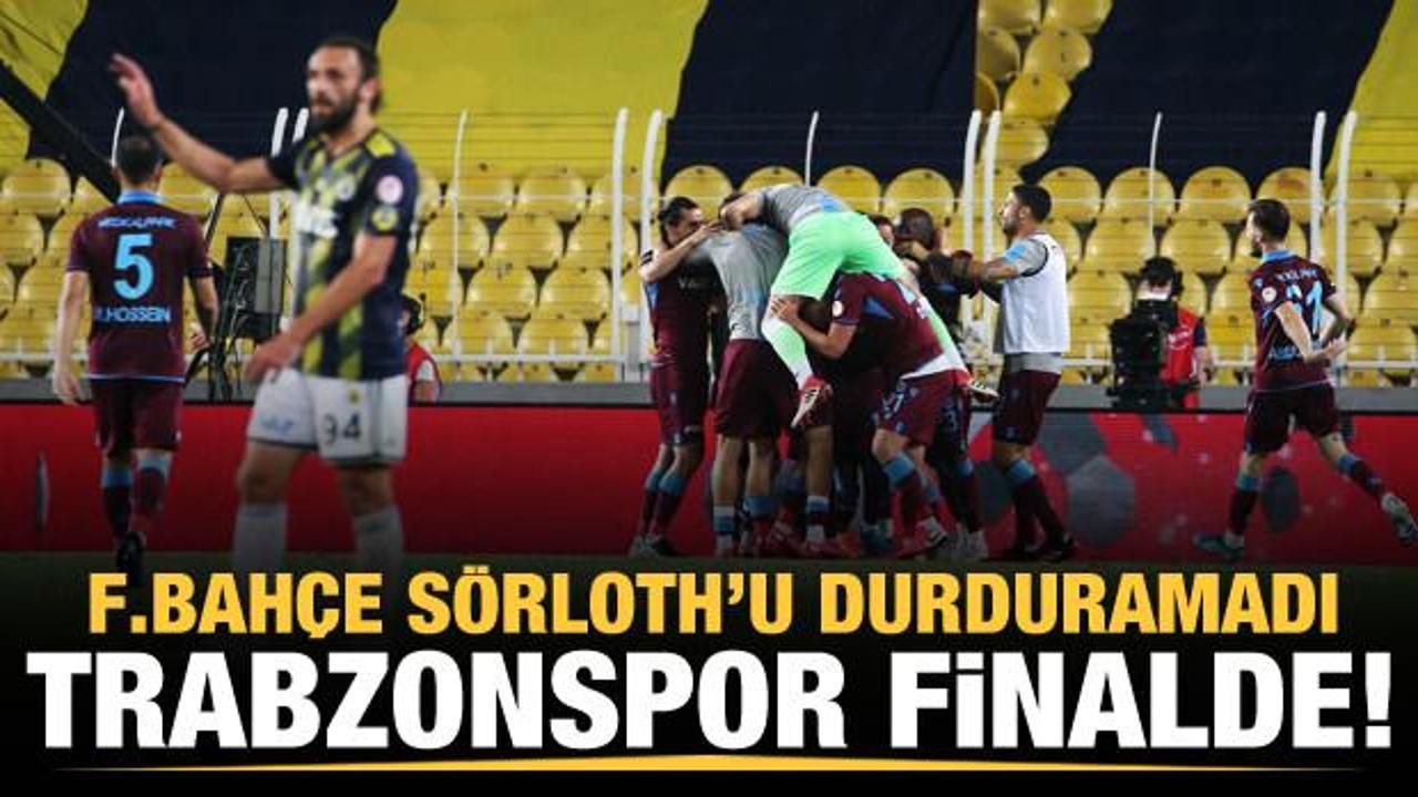 Kupada ilk finalist Trabzonspor!