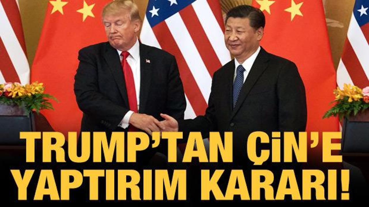 Trump'tan Uygur Türkleri kararı: Çin'e yaptırım uygulanacak
