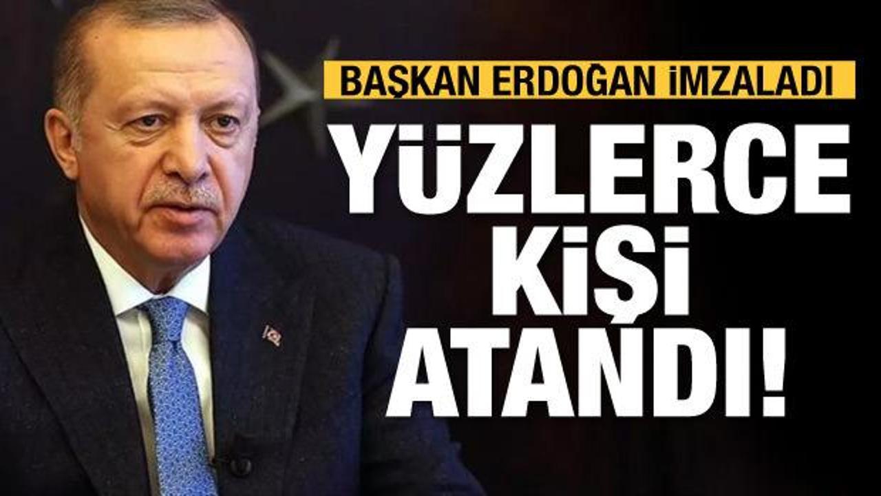 Cumhurbaşkanı Erdoğan imzaladı: Yüzlerce vergi müfettişi atandı