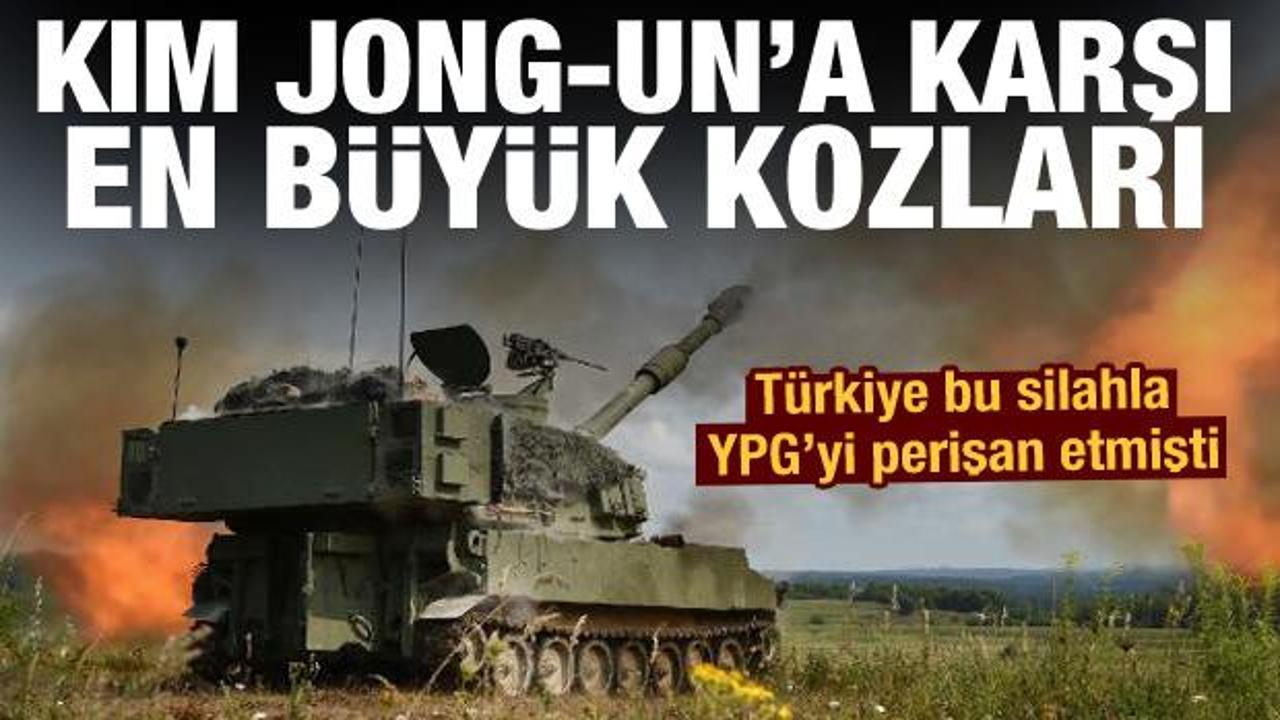 Kim Jong-un'a karşı kullanacakları bu silahla Türkiye YPG'yi sahadan silmişti