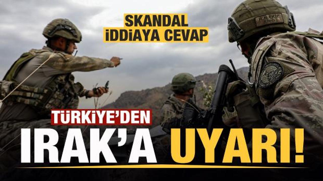 Skandal iddianın ardından Türkiye'den Irak'a uyarı!