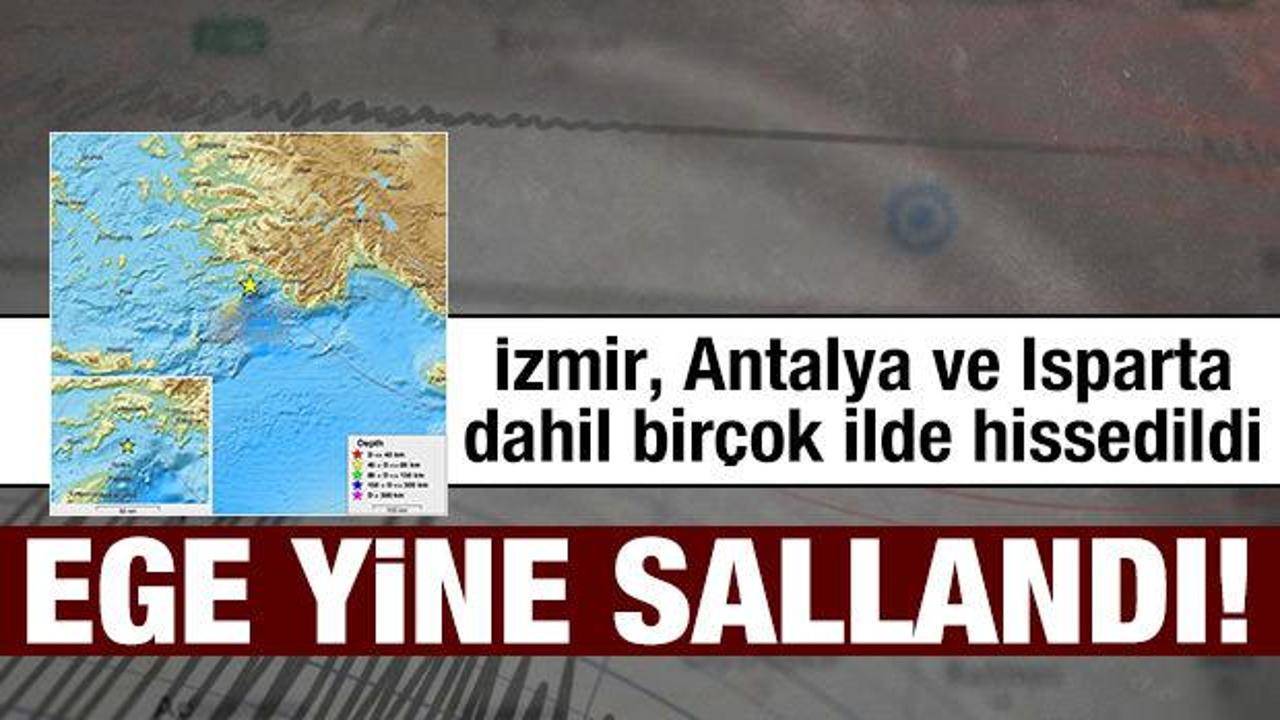 Son dakika: Muğla Marmaris'te korkutan deprem: İzmir, Antalya ve Denizli'de de hissedildi!