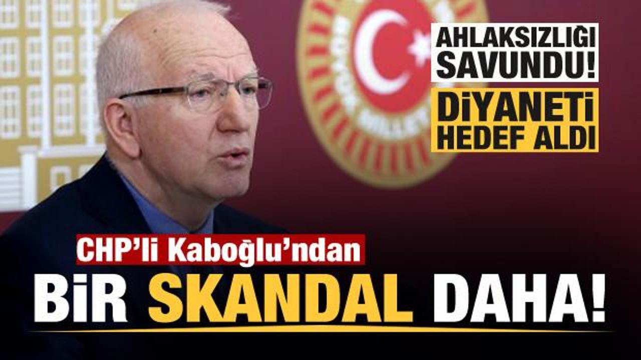 CHP’li Kaboğlu, şimdi de Diyanet İşleri Başkanı’nı hedef aldı! 