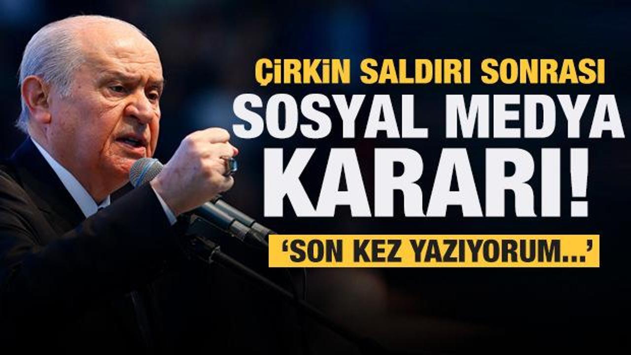 Erdoğan'ın sözleri çarpıtılmıştı! Bahçeli'den son dakika sosyal medya kararı