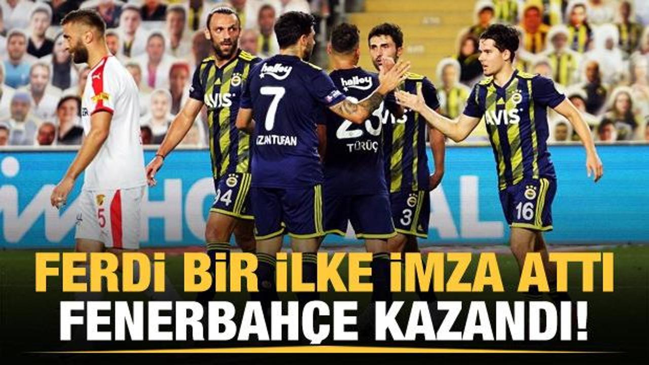 Fenerbahçe'yi Ferdi Kadıoğlu sırtladı!