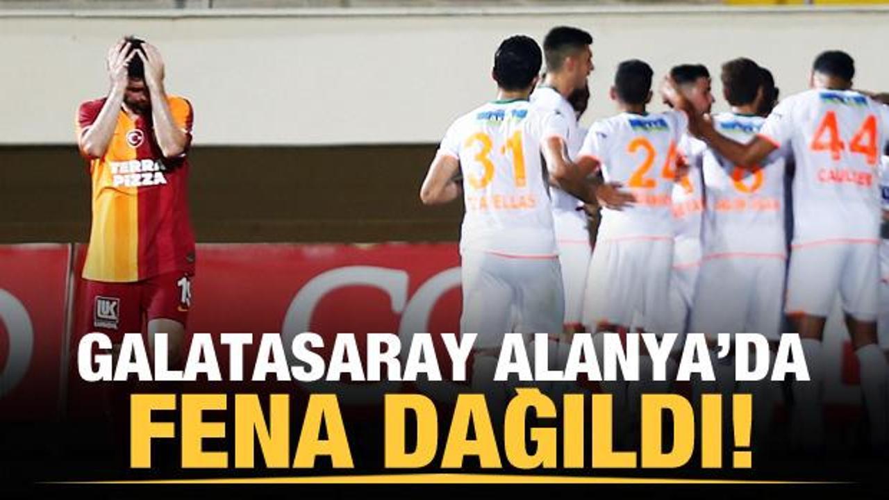 Galatasaray Alanya'da fena dağıldı!