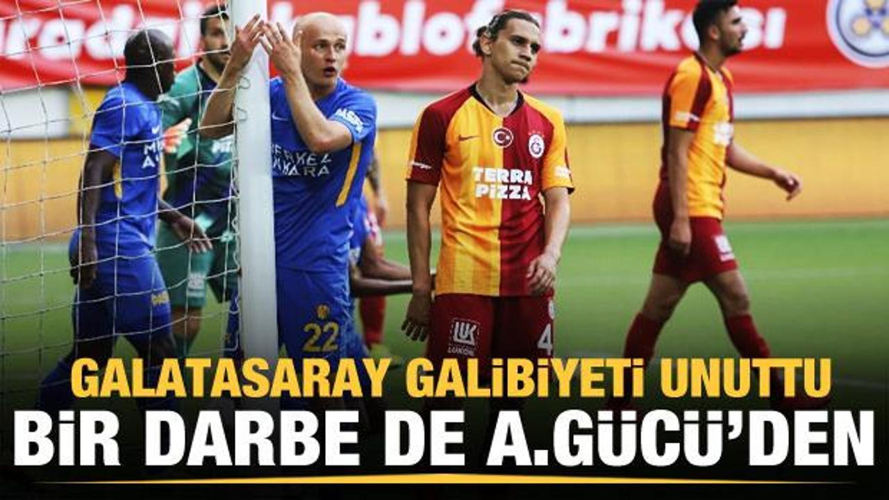 Galatasaray galibiyeti unuttu!
