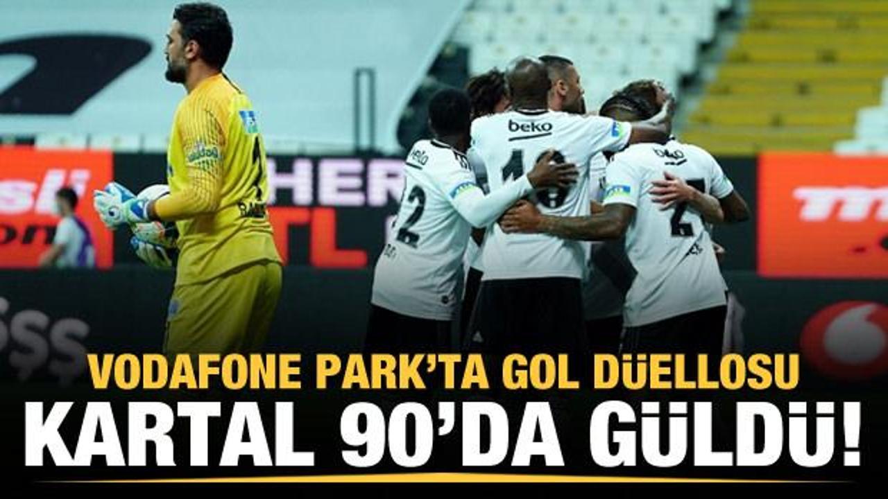 Gol düellosunda kazanan Beşiktaş!