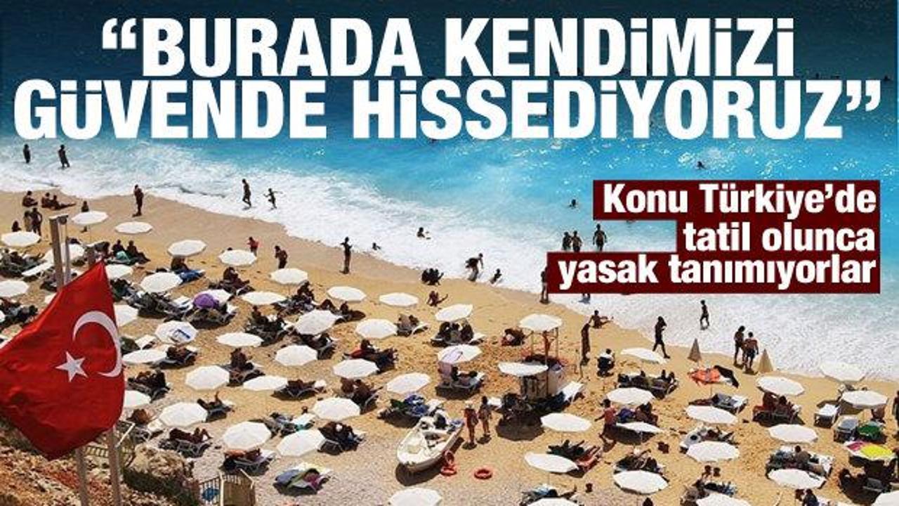 Hollandalı turistler Türkiye'den vazgeçemiyor: Burada güvendeyiz!