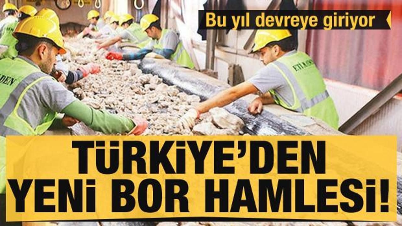 Türkiye'den yeni bor madeni hamlesi