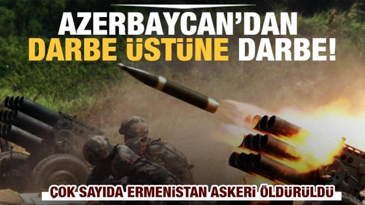 Azerbaycan'dan bir darbe daha: 20 Ermenistan askeri öldürüldü