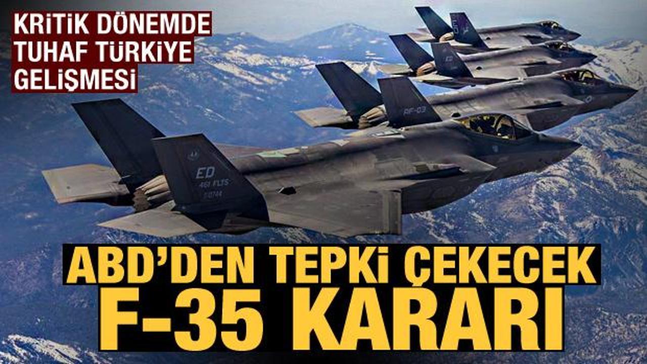Türkiye'nin adını sildiler! ABD'den tepki çekecek F-35 kararı