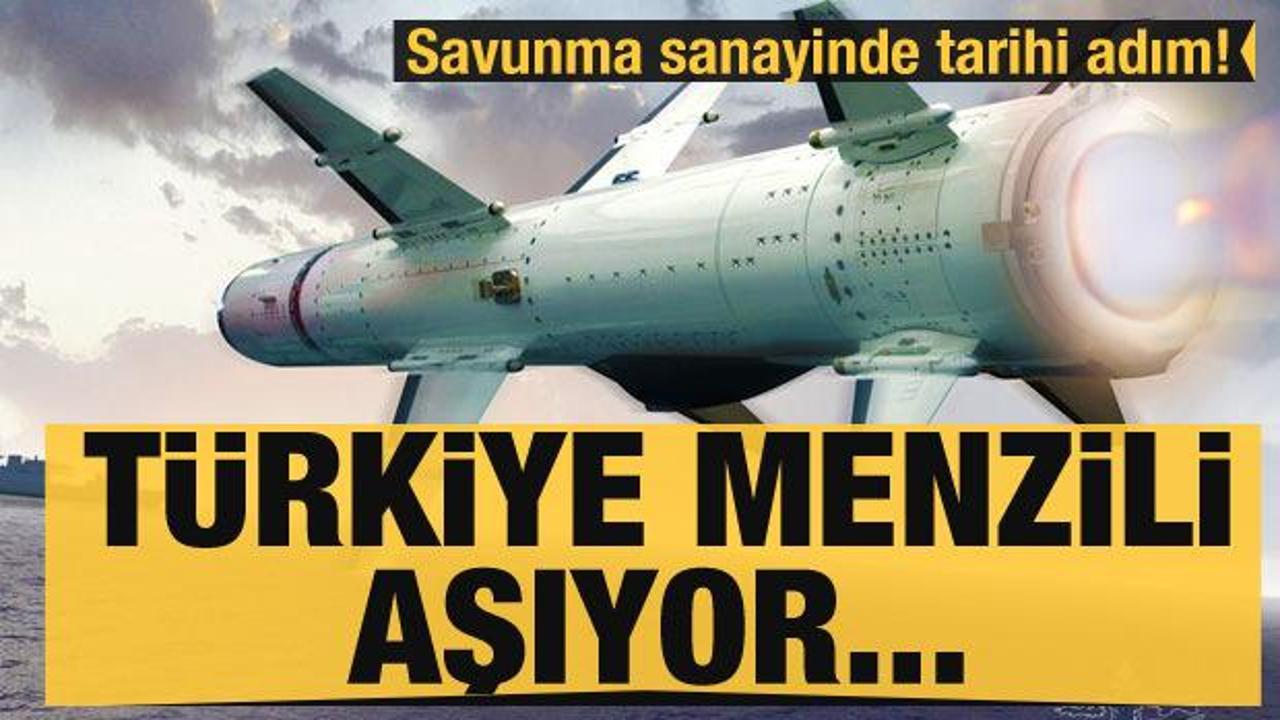 Savunma sanayinde tarihi adım! T&uuml;rkiye menzili aşıyor...