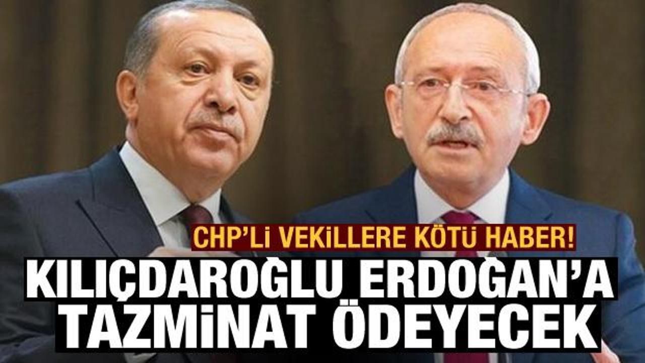 Son dakika: Kılıçdaroğlu, Erdoğan ve yakınlarına 197 bin TL tazminat ödeyecek