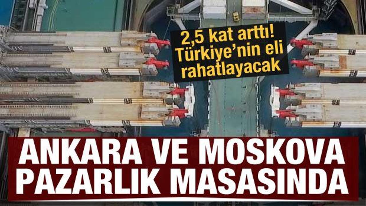 Türkiye kapasiteyi artırdı! Ankara ve Moskova pazarlık masasında