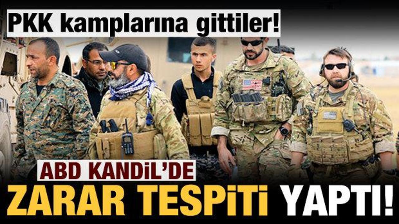 ABD Kandil'de yine PKK'nın yanında yer aldı!