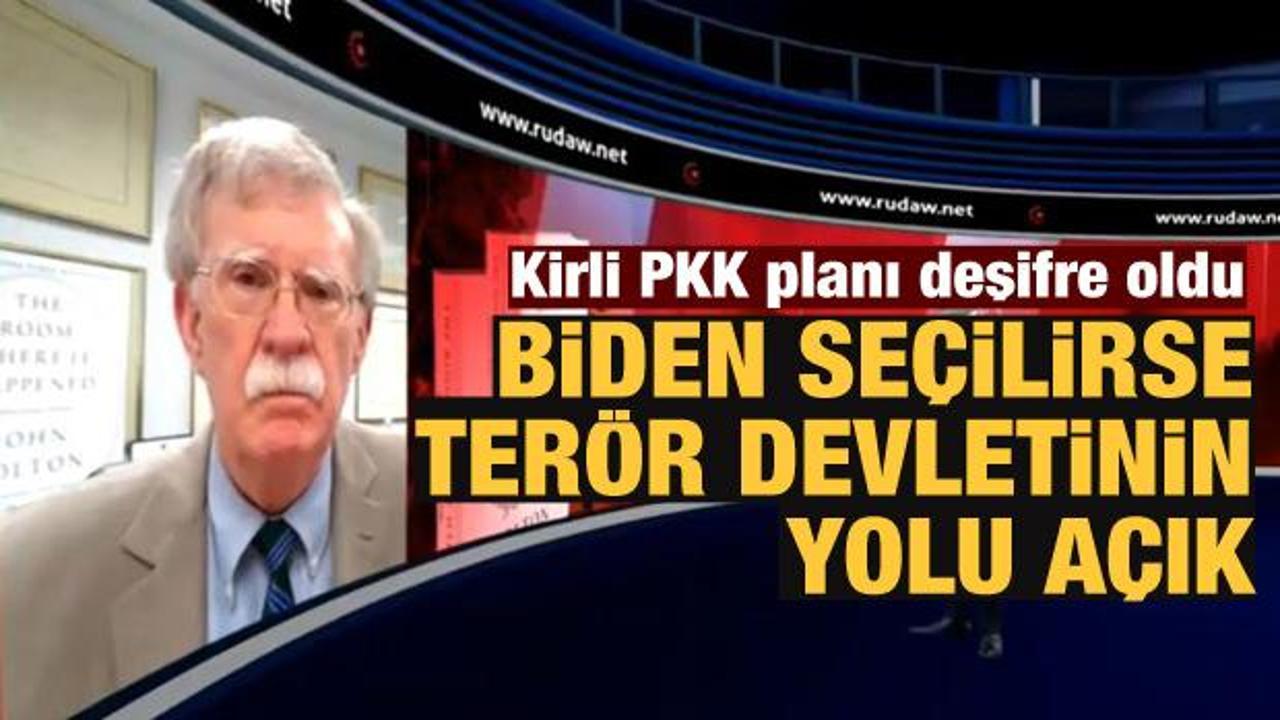 Bolton'dan PKK'ya mesaj: Biden gelirse...