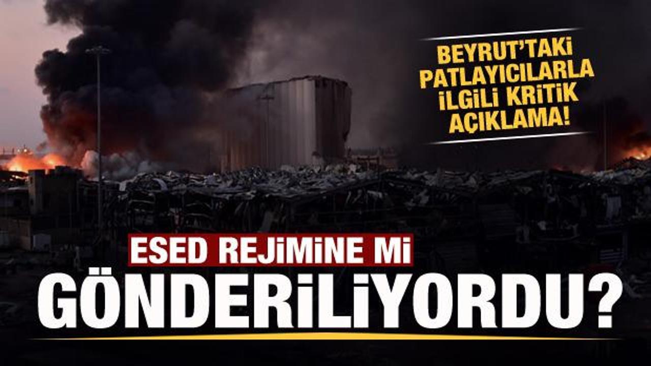 Patlayıcılar Esed rejimine mi g&ouml;nderiliyordu?