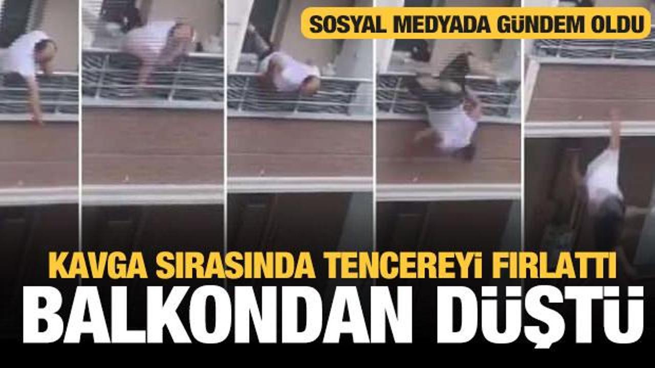 Sosyal medyanın gündemine oturan 'Balkon kavgasının' detayları ortaya çıktı