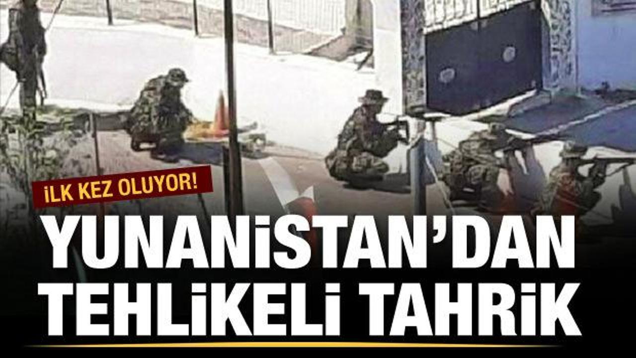 Atina'dan tahrik: Türk köyüne asker gönderdi
