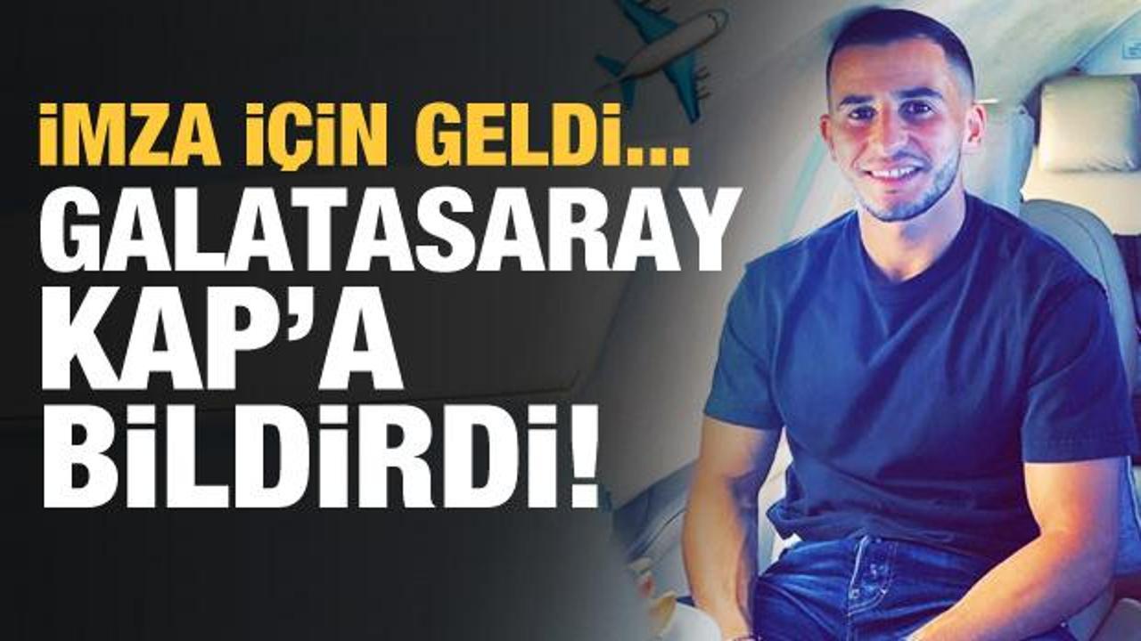 Galatasaray, Omar Elabdellaoui'i KAP'a bildirdi