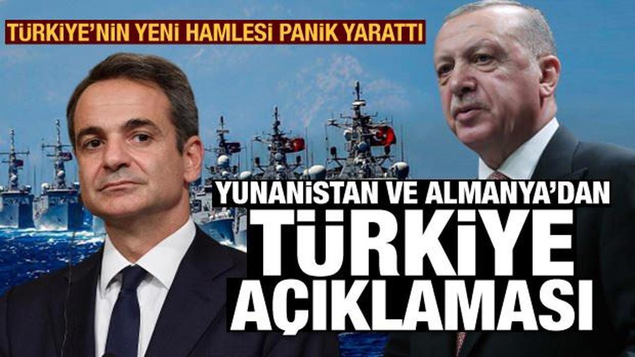 Doğu Akdeniz'de kriz: NATO, Yunanistan ve Almanya'dan Türkiye açıklaması, Ankara'dan cevap