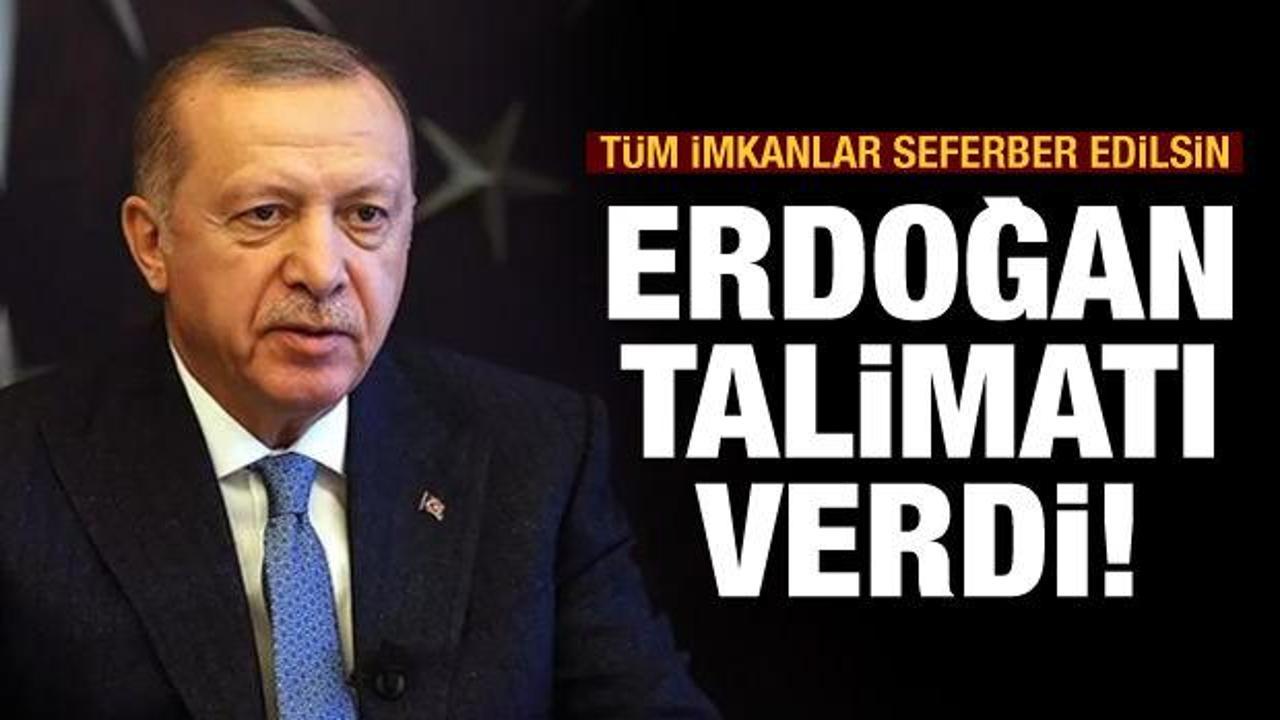 Başkan Erdoğan'dan Giresun talimatı