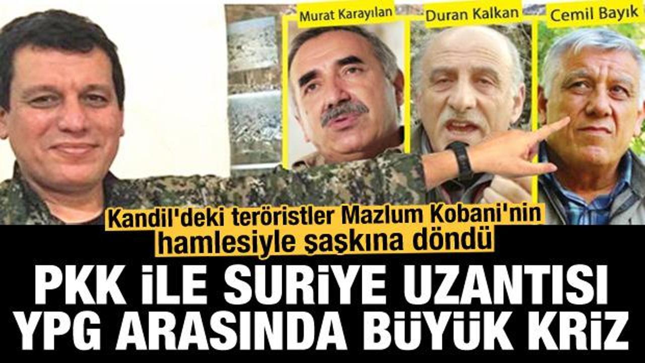 PKK ile YPG arasında kriz: Kandil, Mazlum Kobani'nin son hamlesiyle şoke oldu