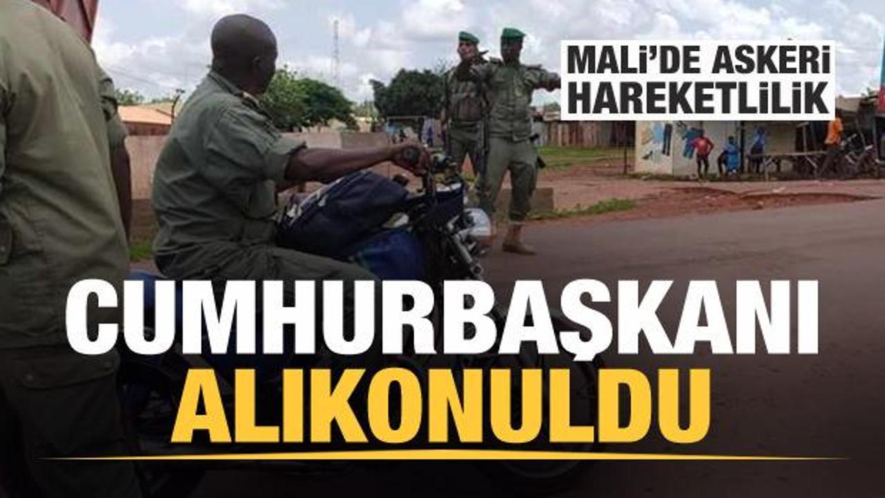 Son dakika: Mali'de darbe! Cumhurbaşkanı alıkonuldu