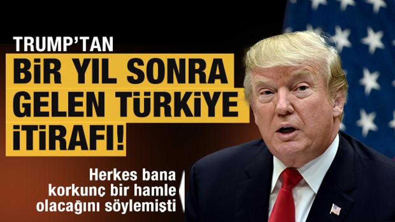 Trump: Erdoğan ile çok iyi ilişkilerimiz var
