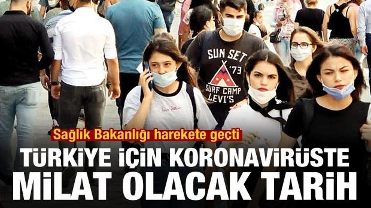 Türkiye için koronavirüste milat olacak tarih 21 Eylül