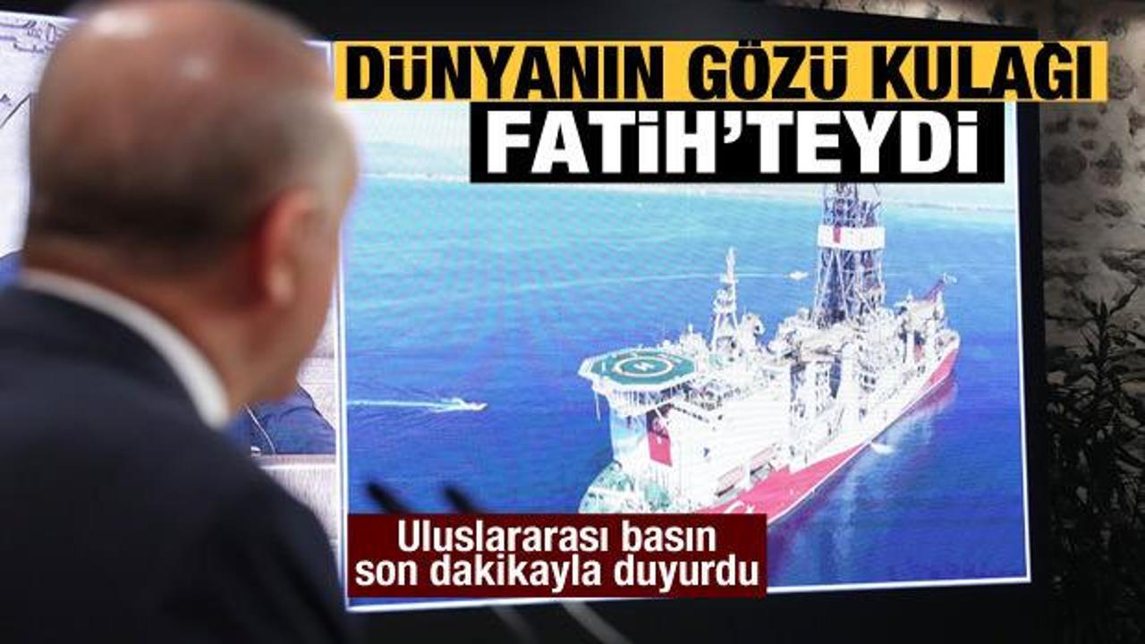 Türkiye'nin doğalgaz keşfi dünya basınında yankılandı