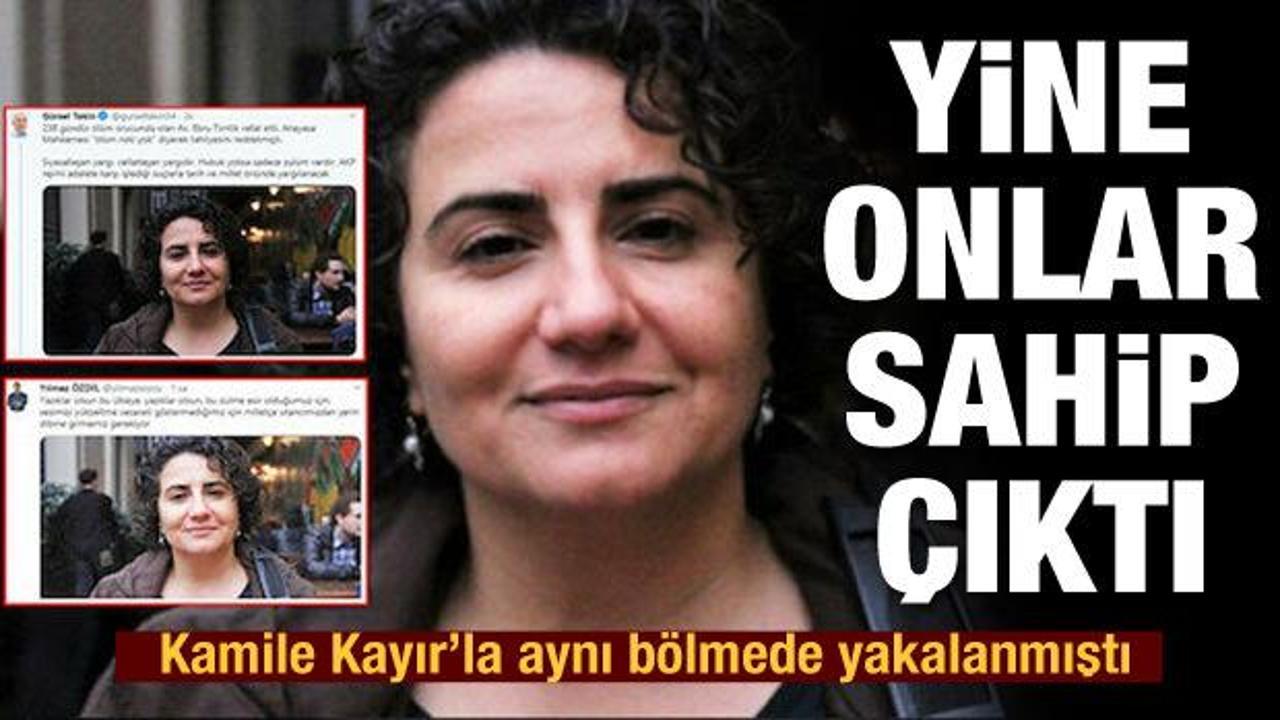 DHKP-C'li Ebru Timtik'e CHP'li siyasetçi ve gazeteciler sahip çıktı