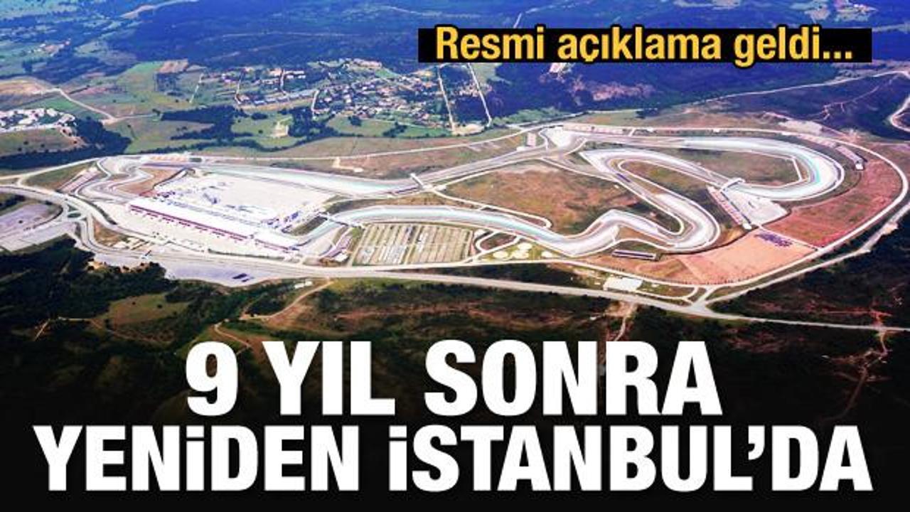 Formula 1 yeniden İstanbul'da!