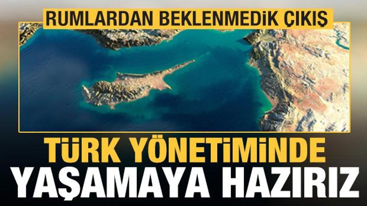 Son dakika: Rumlar resti çekti: Türk yönetiminde yaşamaya hazırız