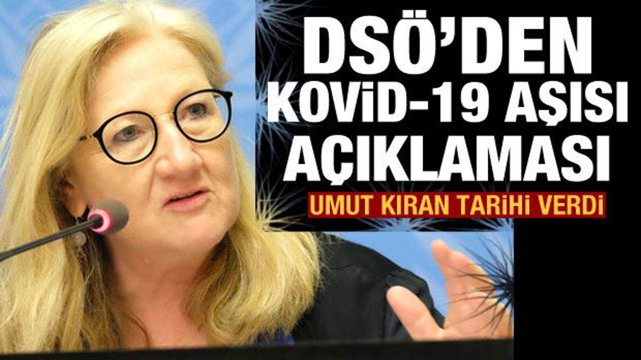 DSÖ'den Kovid-19 aşısı açıklaması! Umut kıran tarihi verdi