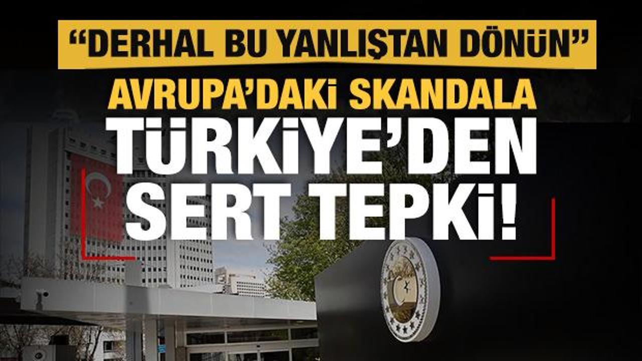 Fransa'da ders kitaplarına giren PKK propagandasına Türkiye'den sert tepki!