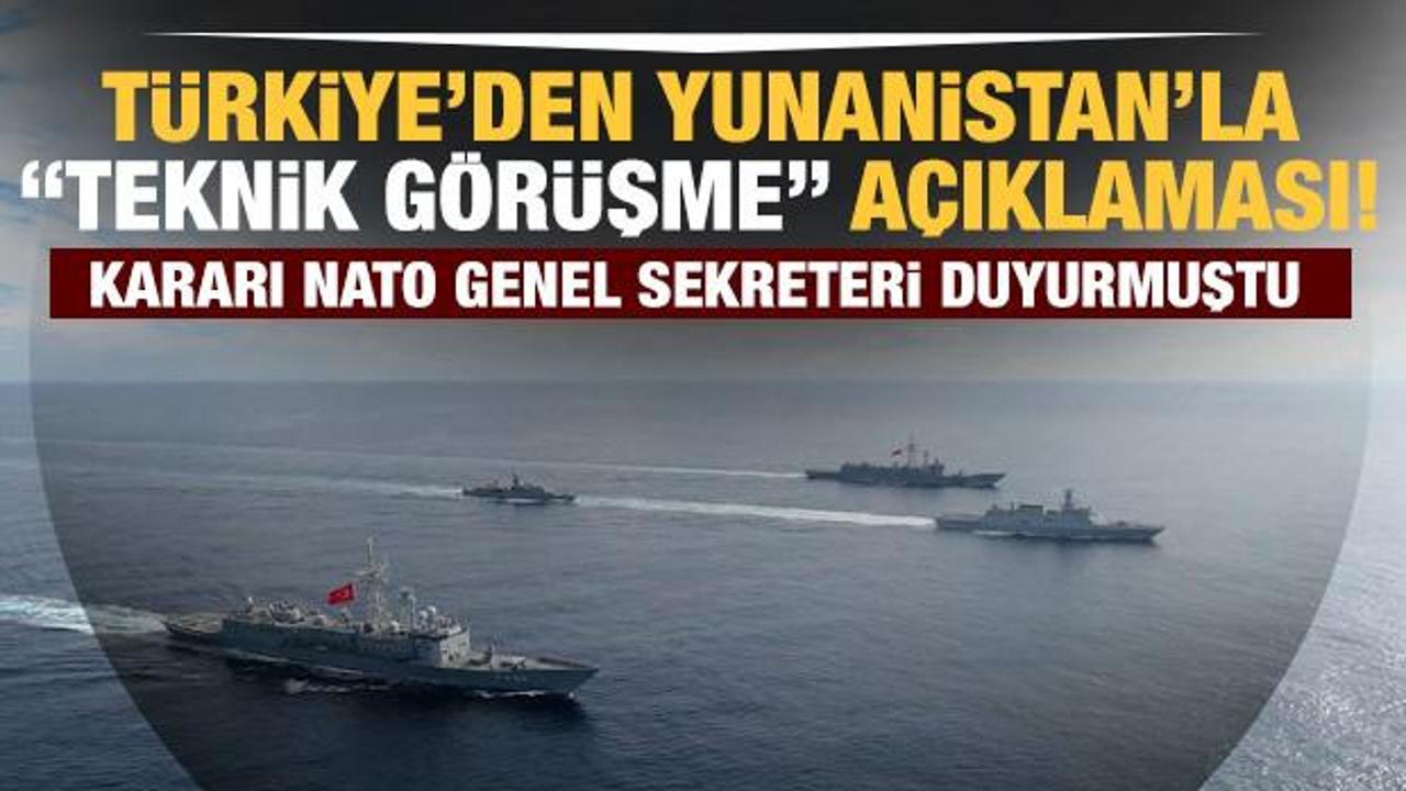Türkiye'den son dakika NATO açıklaması