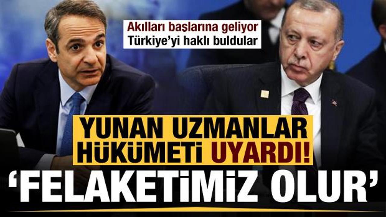 Yunanın aklı başına geliyor! Uzman isimler Türkiye'yi haklı buldu: Felaketimiz olur...