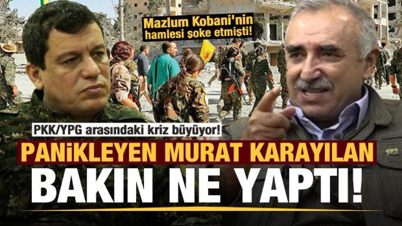 PKK/YPG arasındaki kriz büyüyor! Mazlum Kobani'nin hamlesi şoke etmişti, Karayılan panikledi...